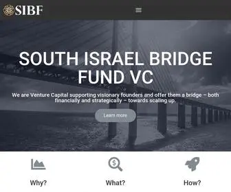 Sibf.vc(Southern Israel Bridging Fund) Screenshot