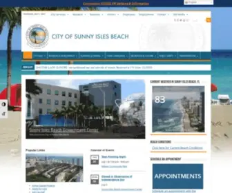 Sibfl.net(City of Sunny Isles Beach) Screenshot