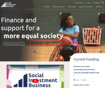 Sibgroup.org.uk(Social Investment Business) Screenshot