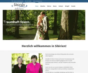 Sibirien-Elmshorn.de(Festlich feiern) Screenshot