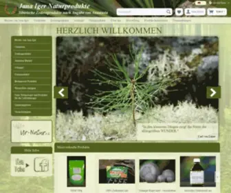 Sibirische-Zedernprodukte.com(Jana Iger Naturprodukte) Screenshot