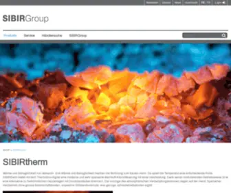 Sibirtherm.ch(Web Server's Default Page) Screenshot