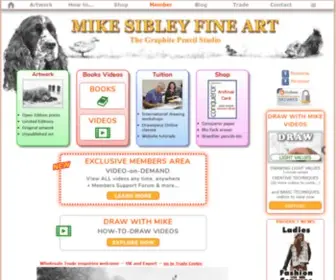 Sibleyfineart.com(Graphite Pencil) Screenshot