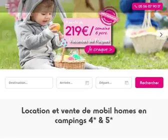 Siblu.fr(Camping 4 étoiles) Screenshot