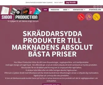 Sibon.se(Sibon Production AB) Screenshot