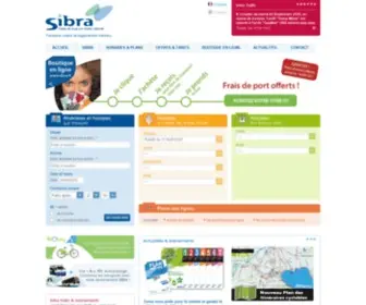 Sibra.fr(Transports urbains de l'agglomération d'Annecy) Screenshot