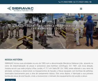 Sibravac.com.br(Equipamento Combinado de Hidrojateamento) Screenshot