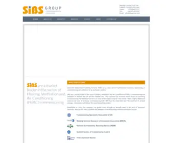 Sibsgroup.com(Specialist Independent Building Servics) Screenshot