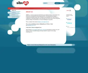 Sibsny.org(About Us) Screenshot