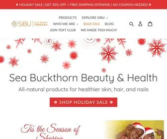 Sibu.com(All-natural Health Product Sea Berry Sea Buckthorn) Screenshot