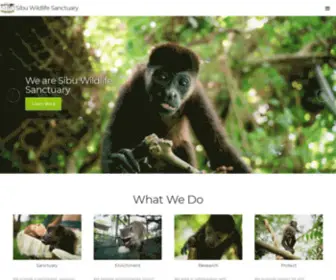 Sibusanctuary.org(Sibu Wildlife Sanctuary) Screenshot