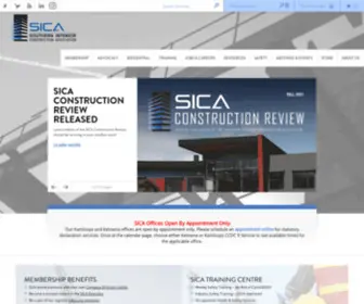 Sica.bc.ca(The SICA voice) Screenshot