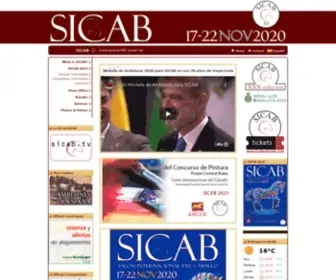 Sicab.org(Salón) Screenshot