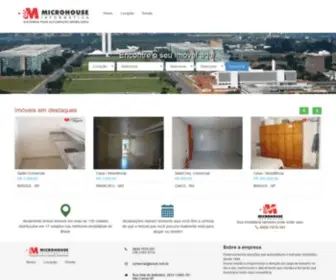 Sicadimoveis.com.br(MICROHOUSE: Gestão segura e eficiente para a sua imobiliária) Screenshot