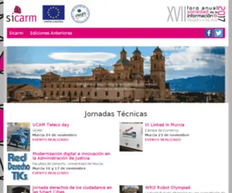 Sicarm.es(Feria tecnológica en Murcia) Screenshot