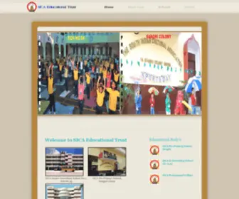 Sicaschool54.org(SICA Educational Trust) Screenshot