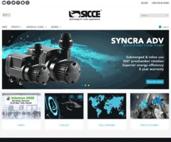 Sicce.com(Sicce Corporate) Screenshot
