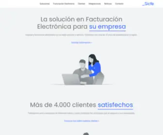 SicFe.com.py(Soluciones en Facturación Electrónica en Paraguay y la región) Screenshot