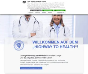 Sichere-Praxis-IT.de(Sichere Praxis IT) Screenshot