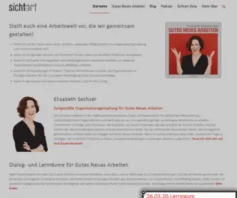 Sichtart.at(Elisabeth Sechser) Screenshot