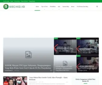 Siciko.com(Seciko ID) Screenshot