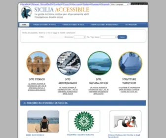 Siciliaccessibile.it(Sicilia accessibile) Screenshot