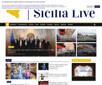 Sicilialive.eu(Sicilia Live) Screenshot