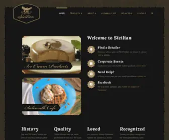 Sicilianicecream.com(Sicilian Ice Cream) Screenshot