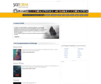 Sicilycinema.it(Sicily Cinema) Screenshot