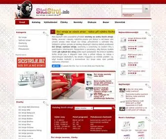 Sicistroj.info(Sicistroj info) Screenshot