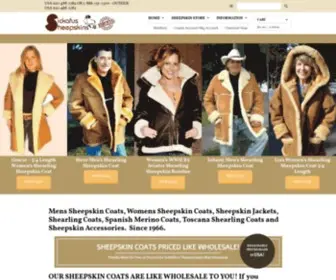 Sickafus.com(Men's Sheepskin Coats) Screenshot