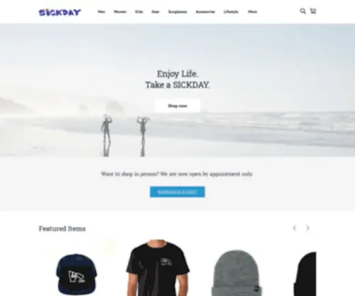 Sickdaysurf.com(Surf) Screenshot