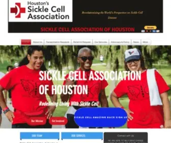 Sicklecellhouston.org(Sickle Cell Association of Houston) Screenshot