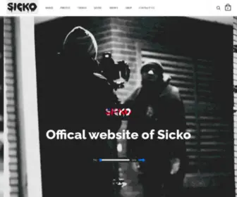 Sickomusick.com(Home) Screenshot