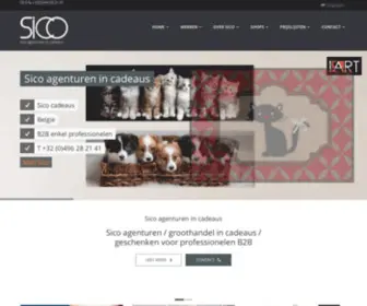 Sicocado.be(SICO groothandel agenturen cadeaus geschenken B2B) Screenshot