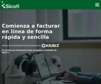 Sicofi.mx(Facturación Electrónica) Screenshot