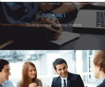 Siconet.com.mx(Sistema administrativo) Screenshot