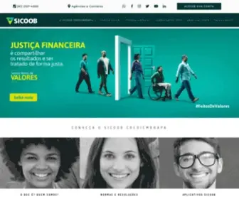 Sicoobcrediembrapa.com.br(O Sicoob CrediEmbrapa) Screenshot