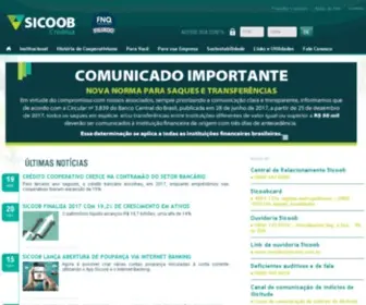 Sicoobcrediluz.com.br(SICOOB CREDILUZ) Screenshot