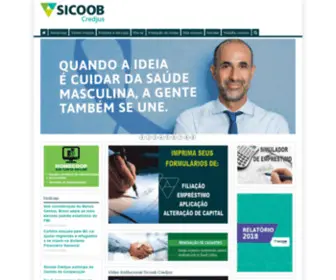 Sicoobcredjus.com.br(Sicoob Credjus) Screenshot