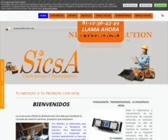 Sicsamc.com(CONSTRUCTORA) Screenshot