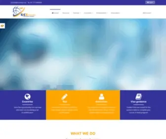 Sicsindia.com(Sics foreign education institute) Screenshot
