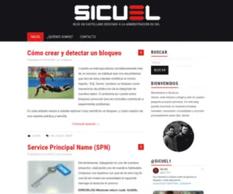 Sicuel.es(Blog SQL) Screenshot