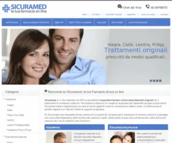 Sicuramed.com(Great domain names provide SEO) Screenshot