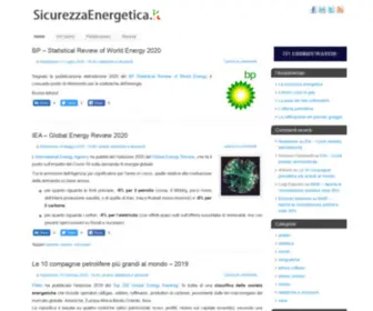 Sicurezzaenergetica.it(Sicurezza Energetica) Screenshot
