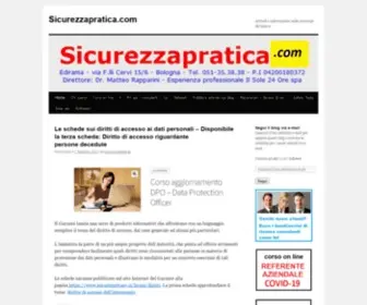 Sicurezzapratica.com(Articoli e informazioni sulla sicurezza del lavoro) Screenshot