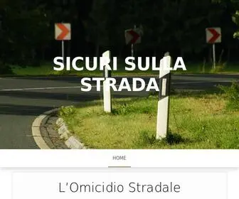 Sicurisullastrada.it(Sicuri sulla strada) Screenshot