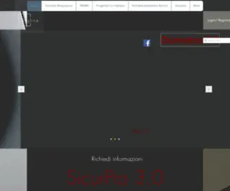 Sicurpro.it(Impianto Antifurto) Screenshot