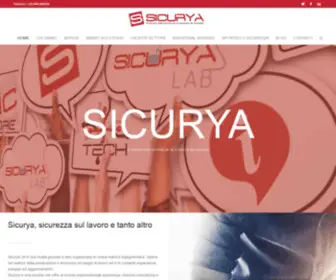 Sicurya.net(Sicurezza sul lavoro e tanti altri servizi a tua disposizione) Screenshot