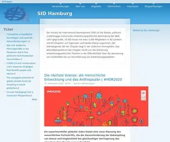 Sid-Hamburg.de(SID International) Screenshot